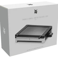 Lono Tischgrill gerippt mit Glasdeckel|WMF Online