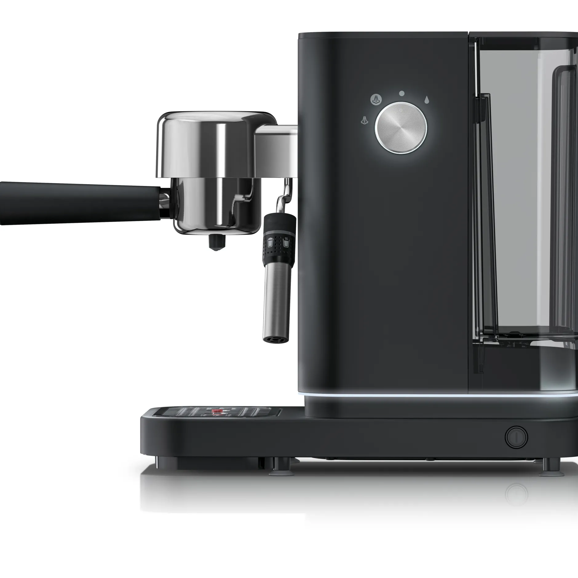 Lumero Espresso Siebträgermaschine, Deep Black|WMF Sale