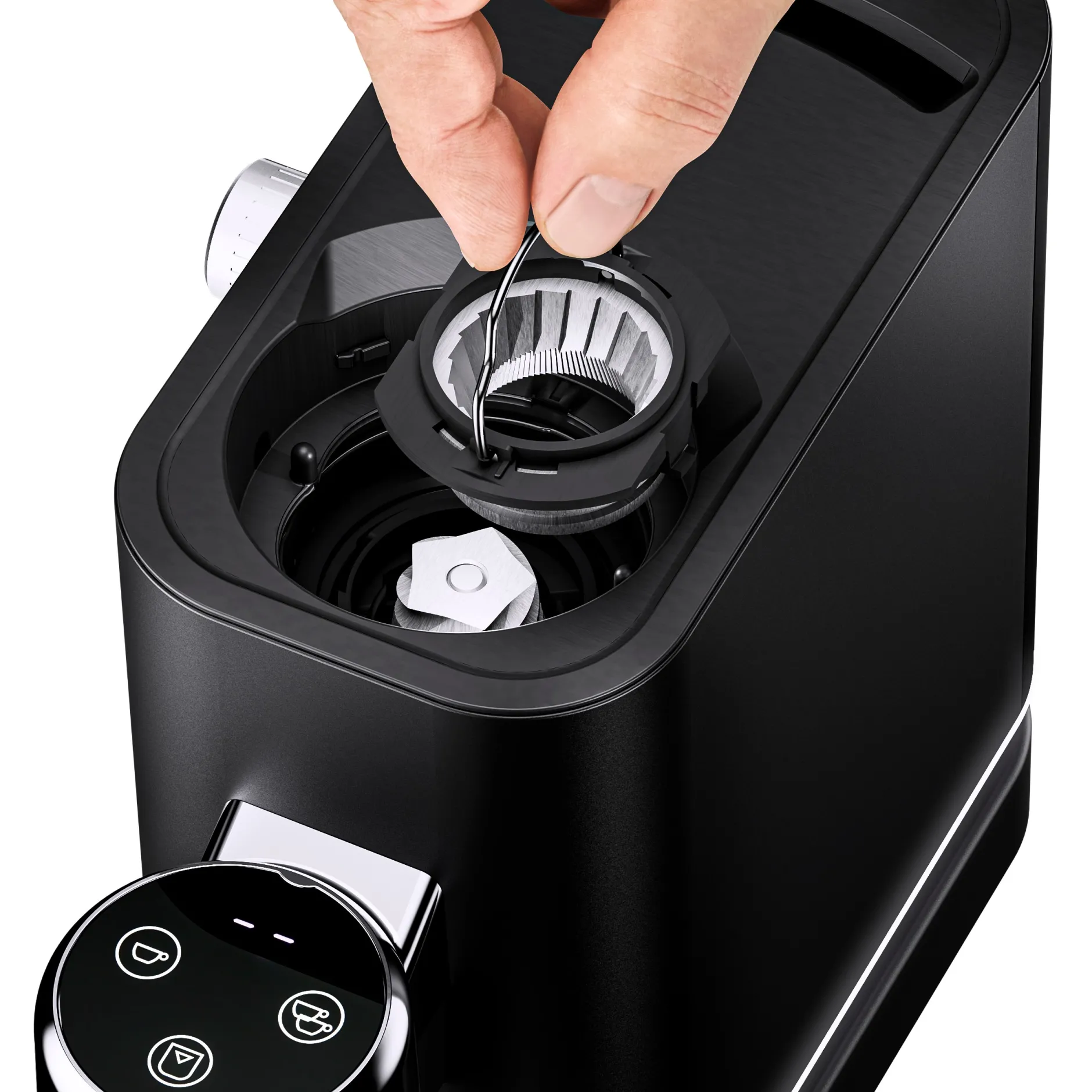 Lumero Espressomühle, Deep Black|WMF Sale