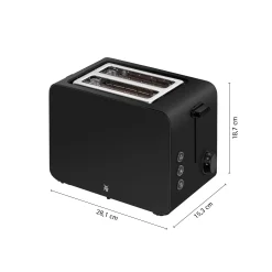 Stelio Toaster Edition, Deep Black|WMF Online